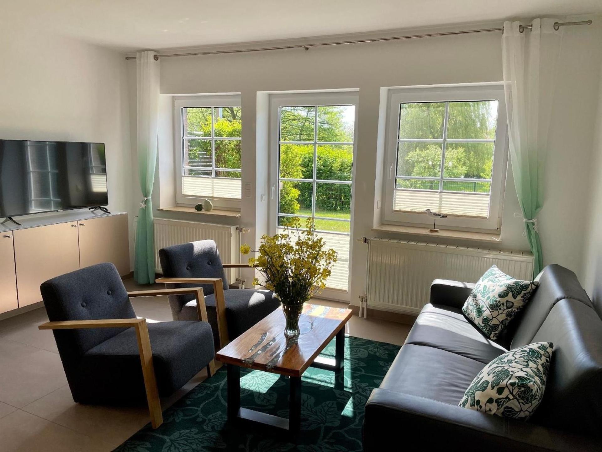 Idyllische 2-Zimmer Ferienwohnung Mitten In Der Natur Lancken-Granitz Esterno foto