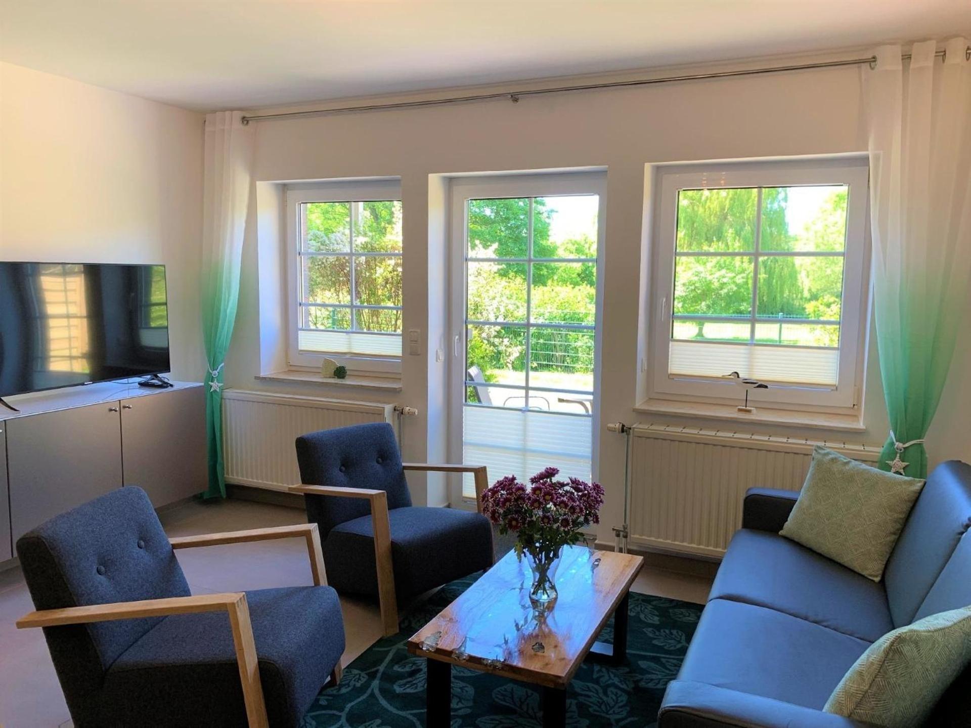 Idyllische 2-Zimmer Ferienwohnung Mitten In Der Natur Lancken-Granitz Esterno foto