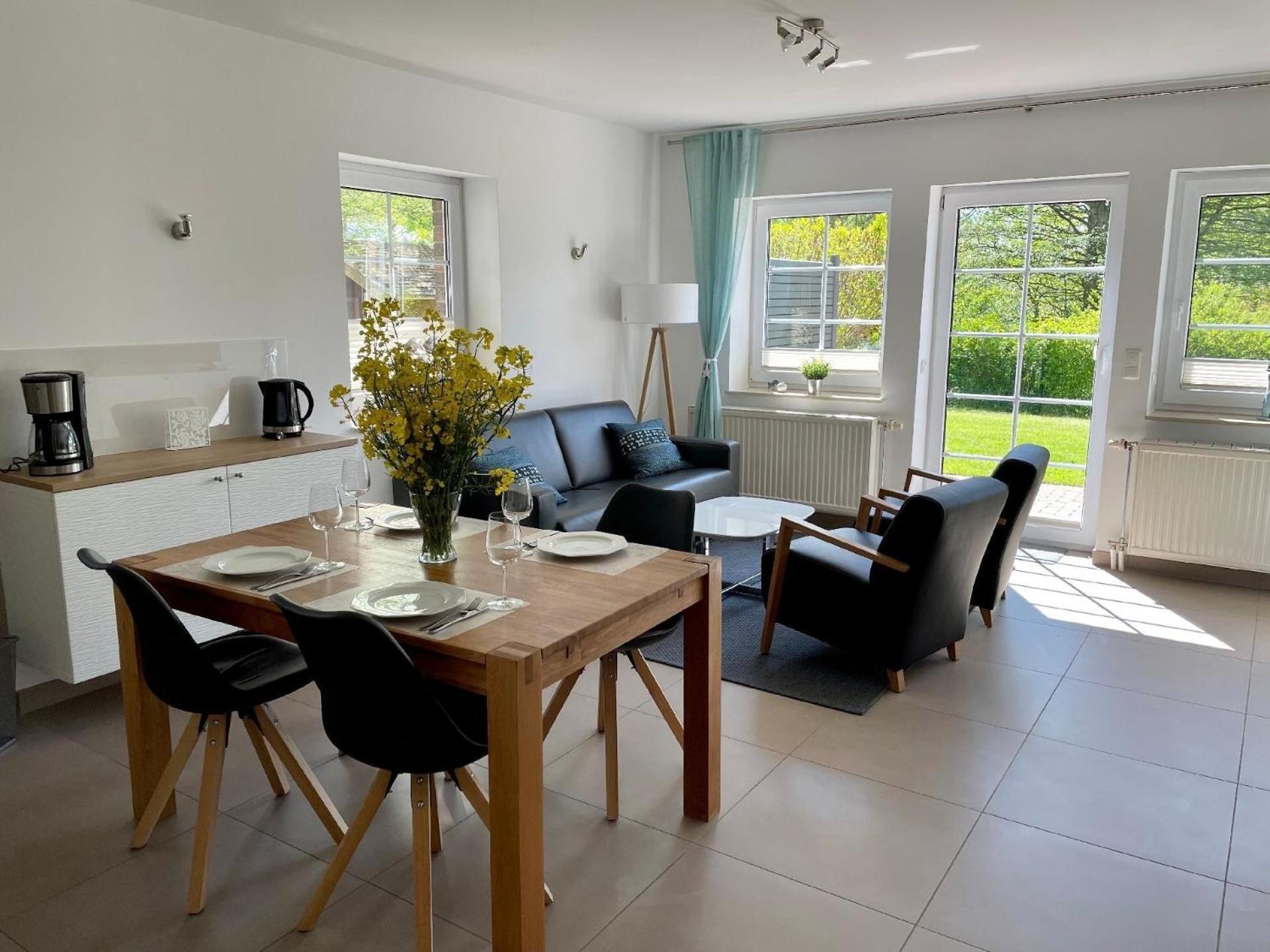 Idyllische 2-Zimmer Ferienwohnung Mitten In Der Natur Lancken-Granitz Esterno foto