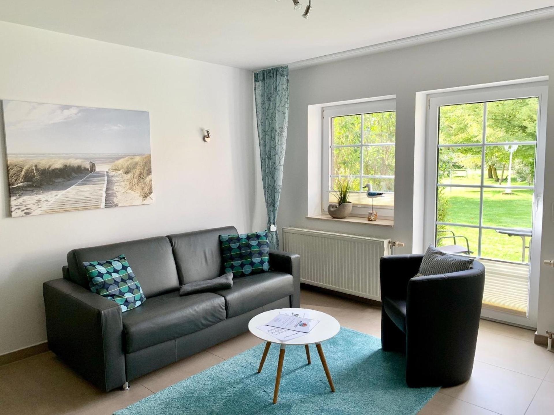 Idyllische 2-Zimmer Ferienwohnung Mitten In Der Natur Lancken-Granitz Esterno foto