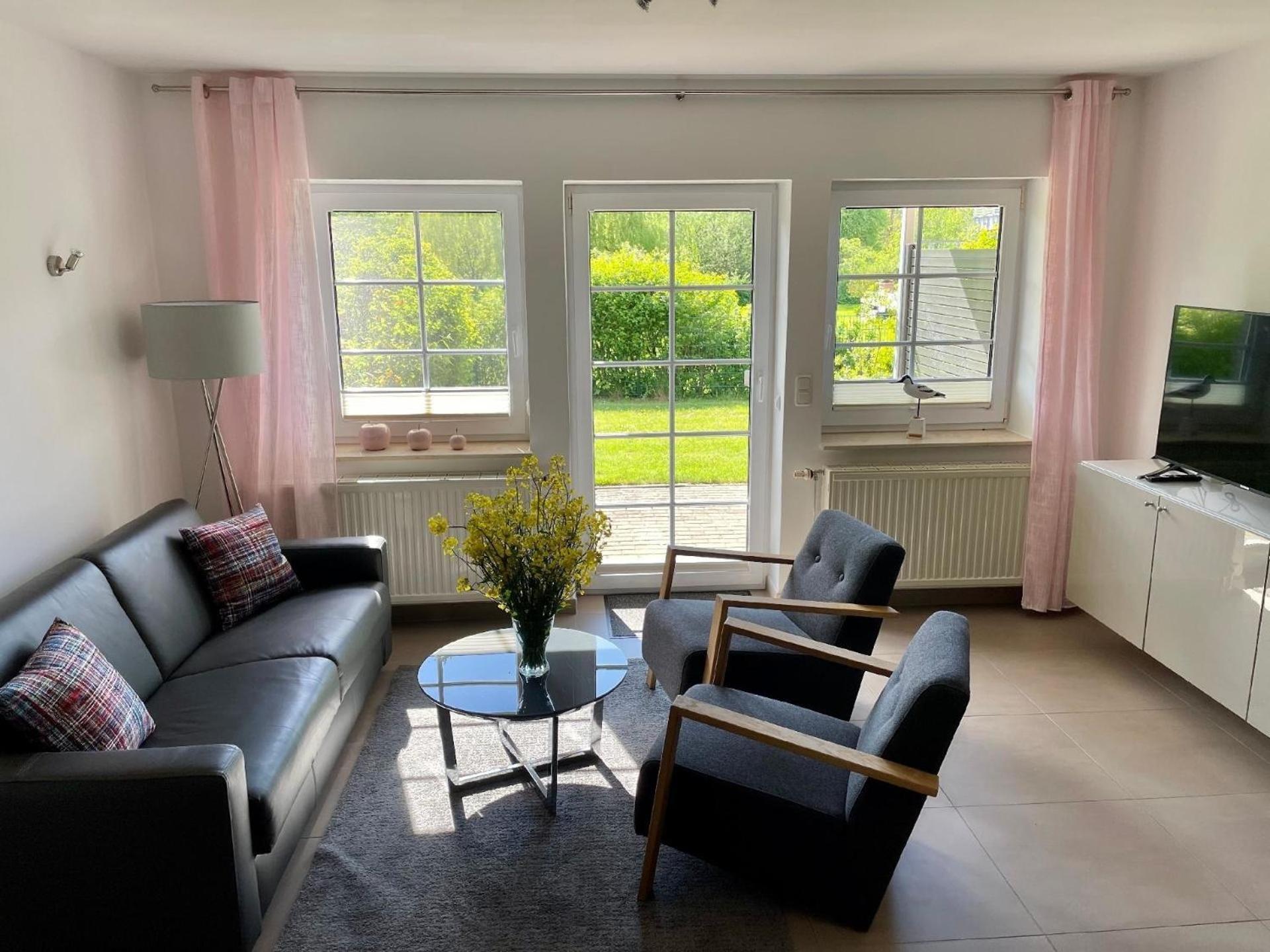 Idyllische 2-Zimmer Ferienwohnung Mitten In Der Natur Lancken-Granitz Esterno foto